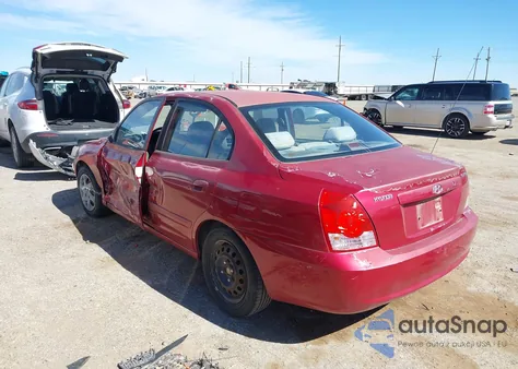 2005 Hyundai Elantra Gls/Gt z USA, uszkodzony, nr VIN KMHDN46D95U059614